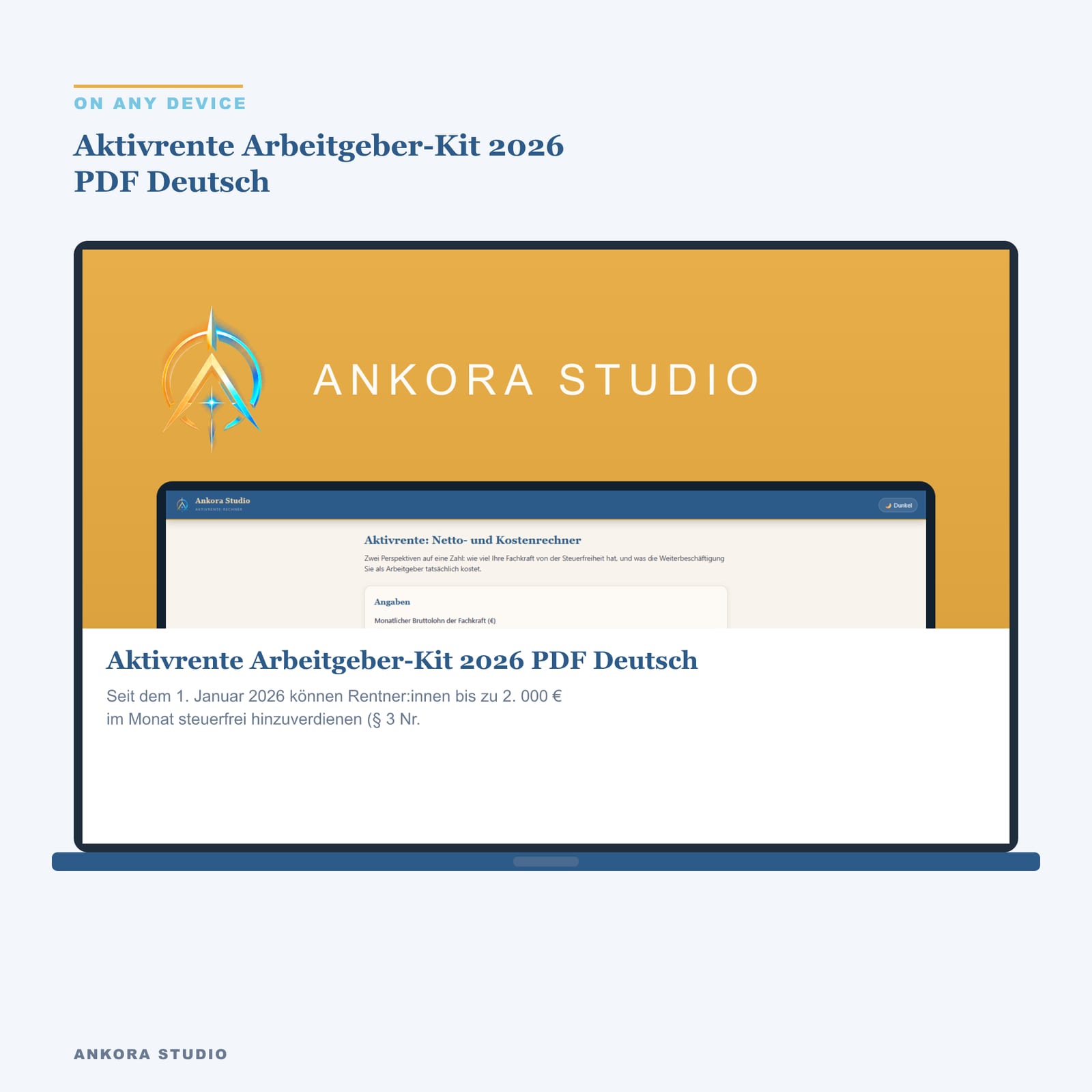 Aktivrente Arbeitgeber-Kit 2026 PDF Deutsch