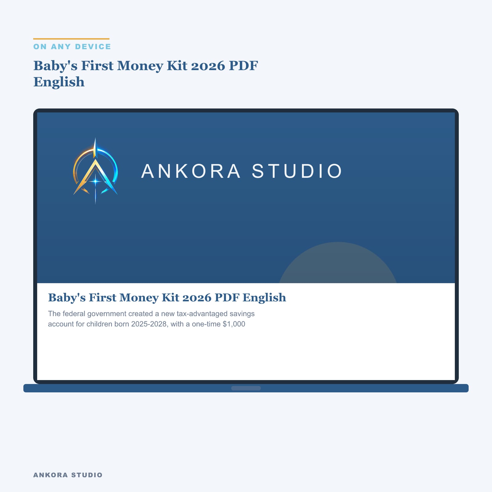 Baby's First Money Kit 2026 PDF English